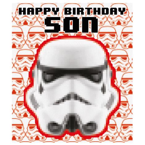 Son Storm Trooper Star Wars Birthday Card £1.99